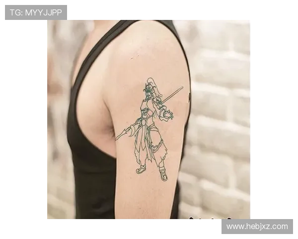 男士纹身贴足球明星图案设计，个性与激情兼备的运动风格选择